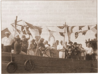 Le Pierre Marie durant la bénédiction de la mer